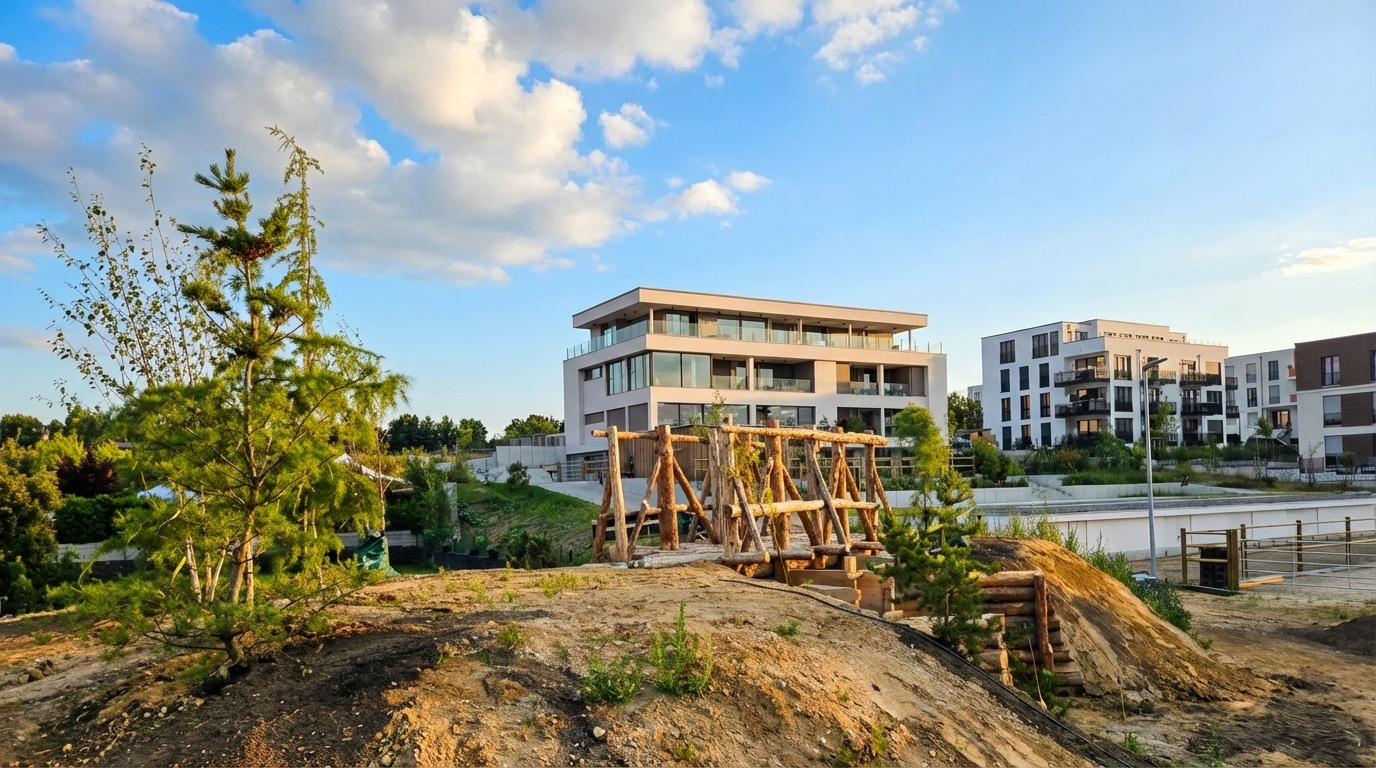 Extreme-Trail Park mit natürlichen Hindernissen